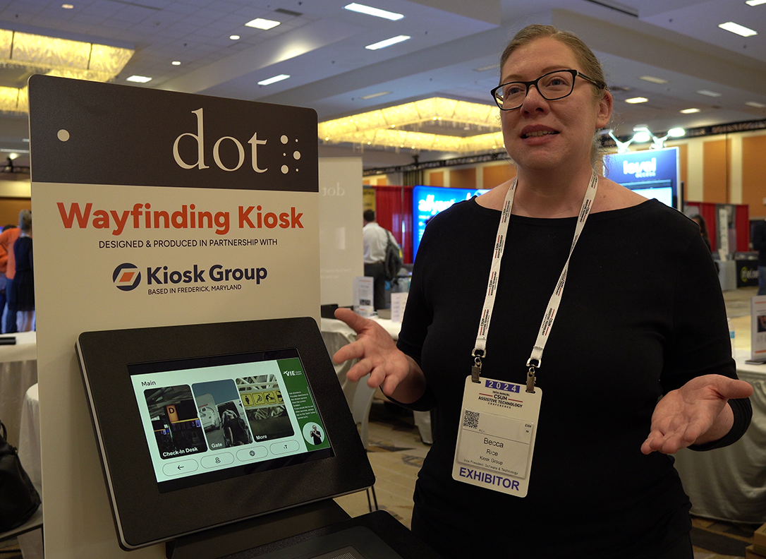 KGI Partners on New Dot Kiosk with Tactile Graphic Display