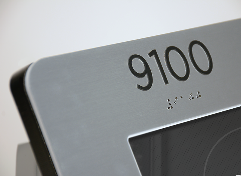 Kiosk Braille Engraving