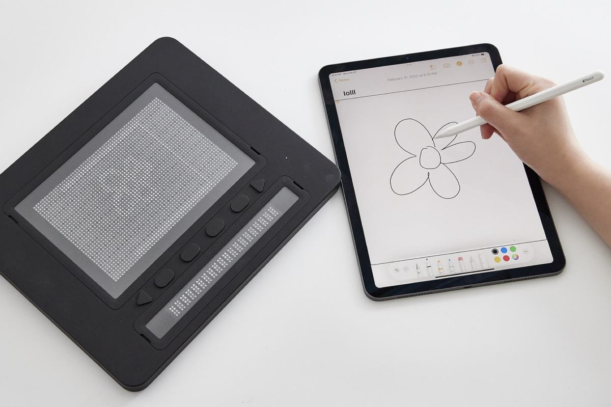 Dot Pad Tactile Braille Display