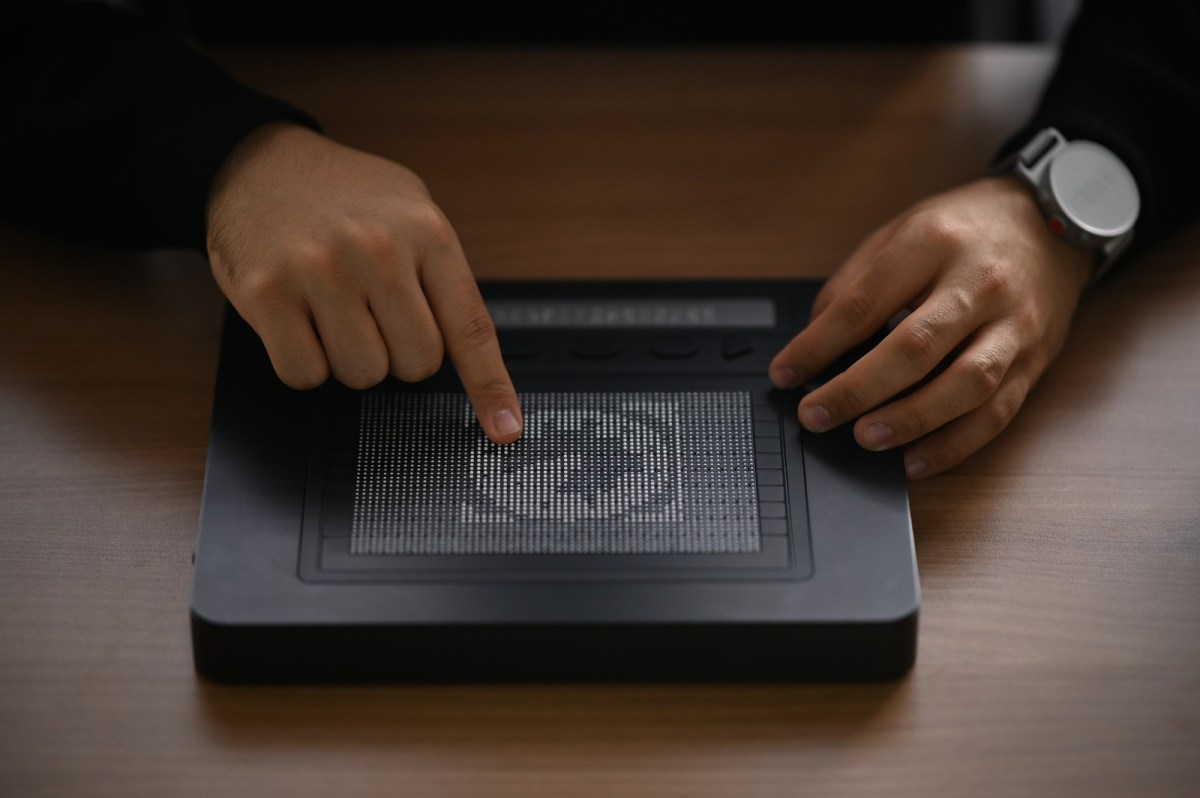 Dot Pad Tactile Braille Display