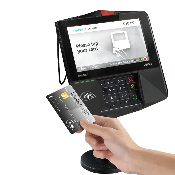 Kiosk Mount for Ingenico Lane 7000/8000 Card Reader