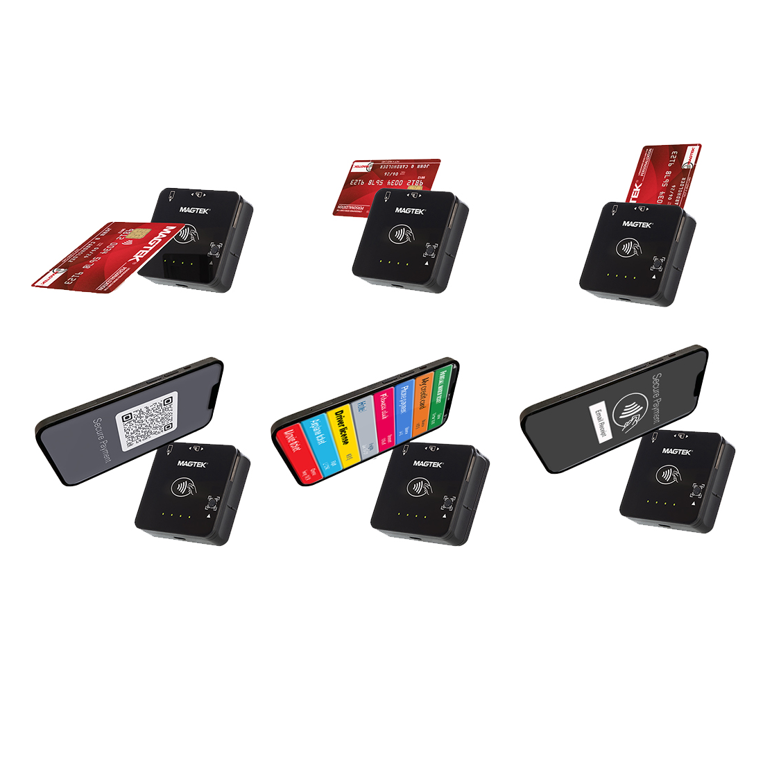 Kiosk Mount for MagTek DynaFlex II Go Card Reader