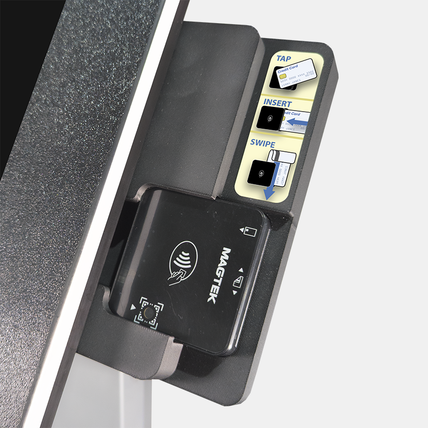 Kiosk Mount for MagTek DynaFlex II Go Card Reader