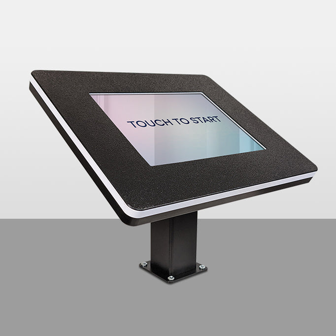 Permanent Mounting Points for Tablet Kiosk