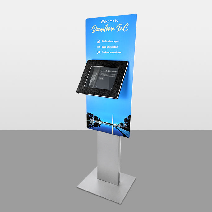 Large Graphic Panel for Tablet Kiosk - Kiosk Group